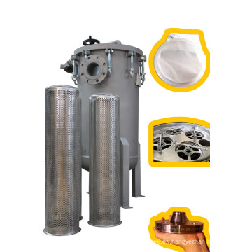 Industrial Micron Bag Filters Vivienda de acero inoxidable